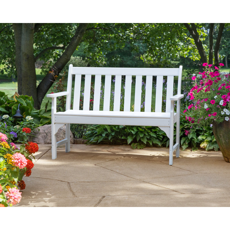 Ivy 48" Garden Bench, Teak