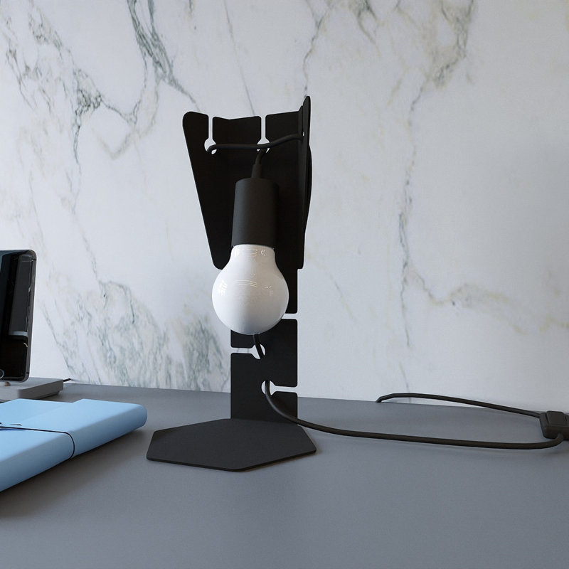 Table lamp ARBY white, Black