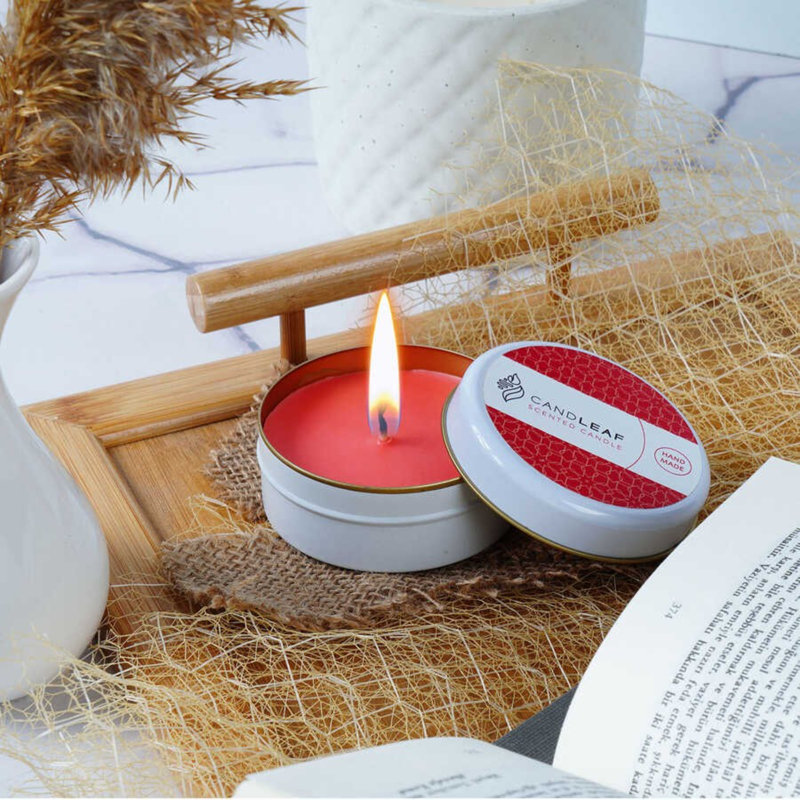 Strawberry Scented Designer Candle