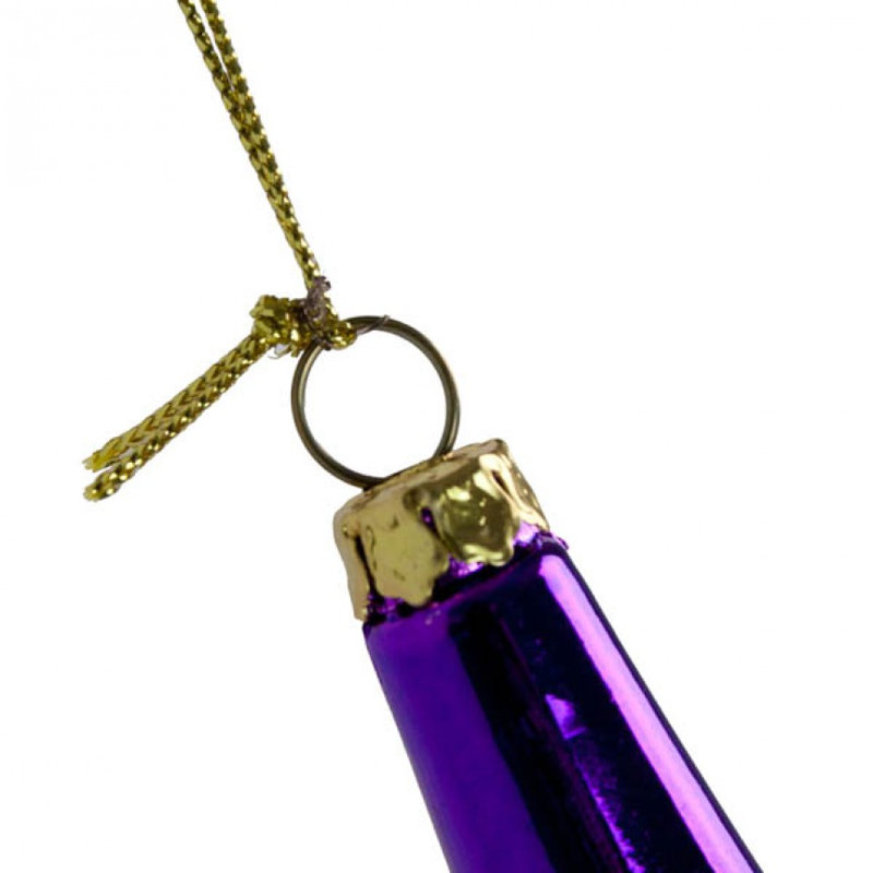 Finial Ornament, Purple, 54cm H x 10cm W