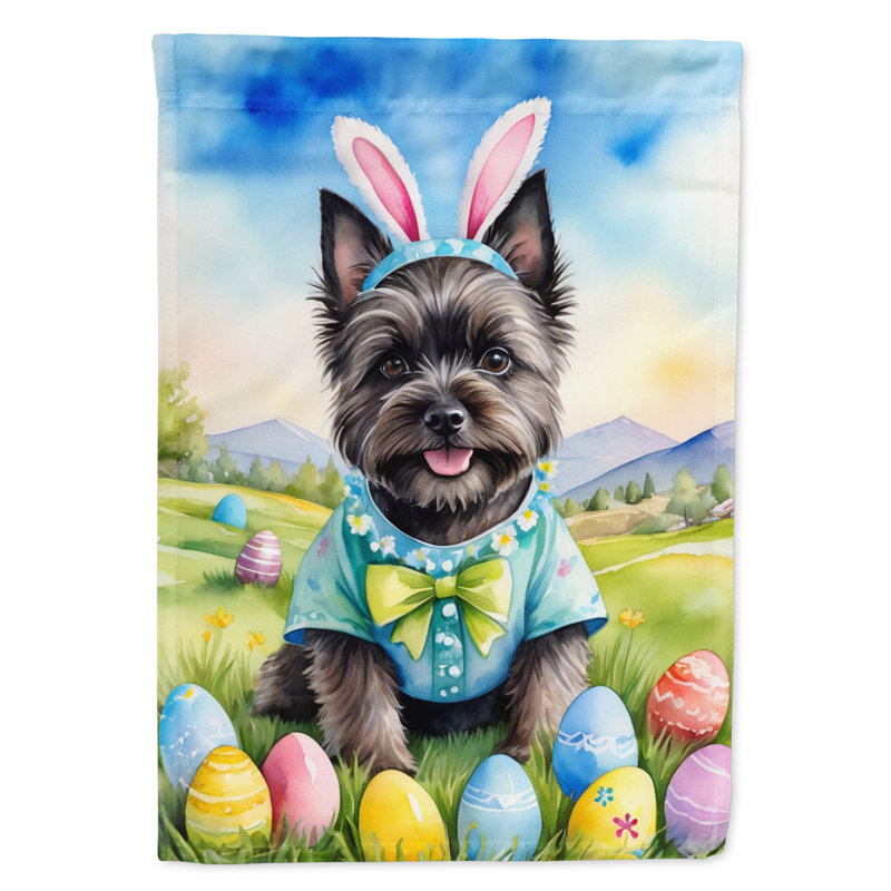 Drapeau de Pâques à œufs H 40 po x l 28 po