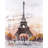 Eiffel Tower Sketch - Handwritten Message Metal Print | Decor