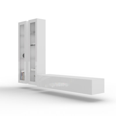 Unfinished Floating Entertainment Centre for TVs up to 48"