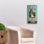 Art mural en toile épique «Rainbow Cake Squirrels» par Heather Gauthier, 12 po x 24 po