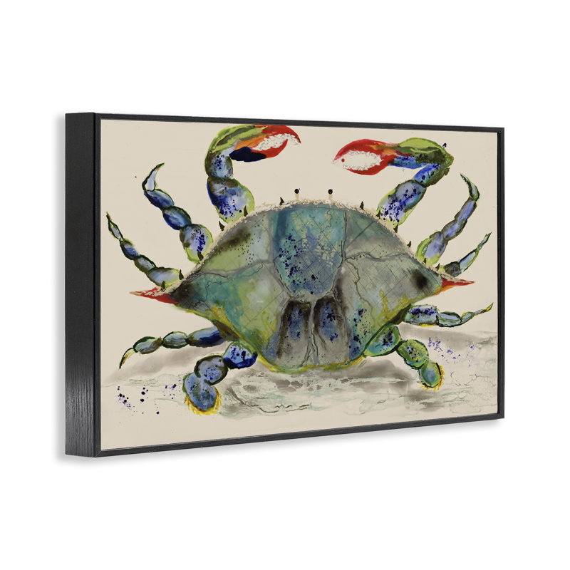 Estampe numérique Vivid Modern, H 12 po x l 18 po, Giclée encadrée noir minuit
