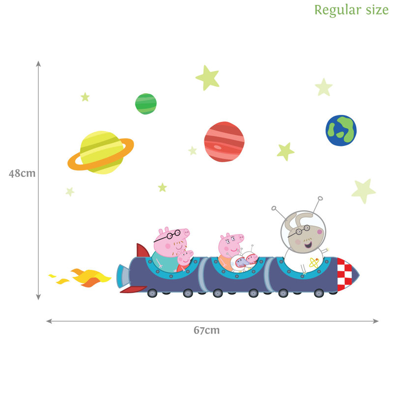 Wall Decal, 48cm H x 67cm W