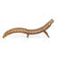 Armond 72.25" Long Foldable Acacia Chaise Lounge-117045090-117045089