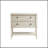 2 Drawer Accent Chest Antique Cream