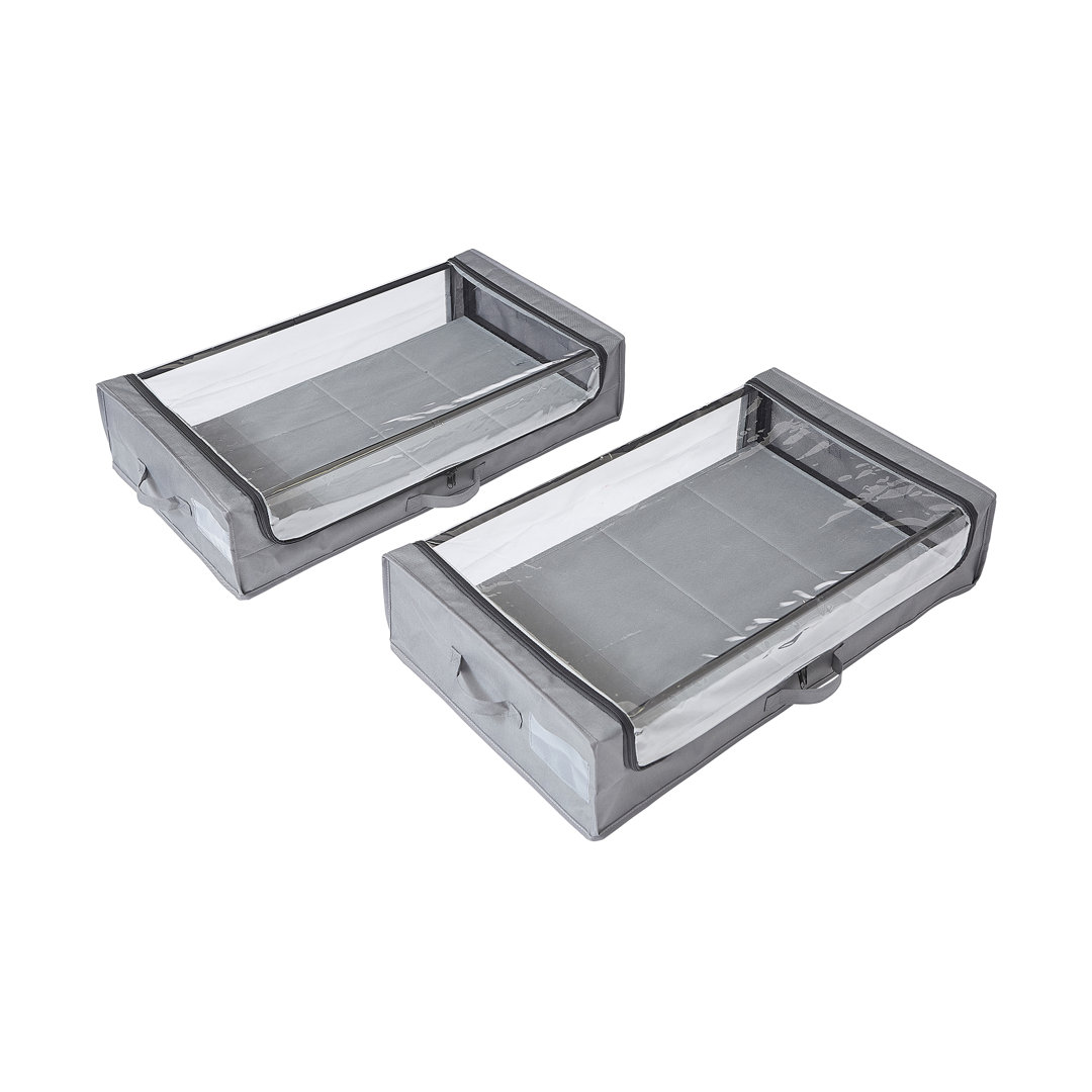 Underbed Storage Cart with Wheels (Pack of 2)