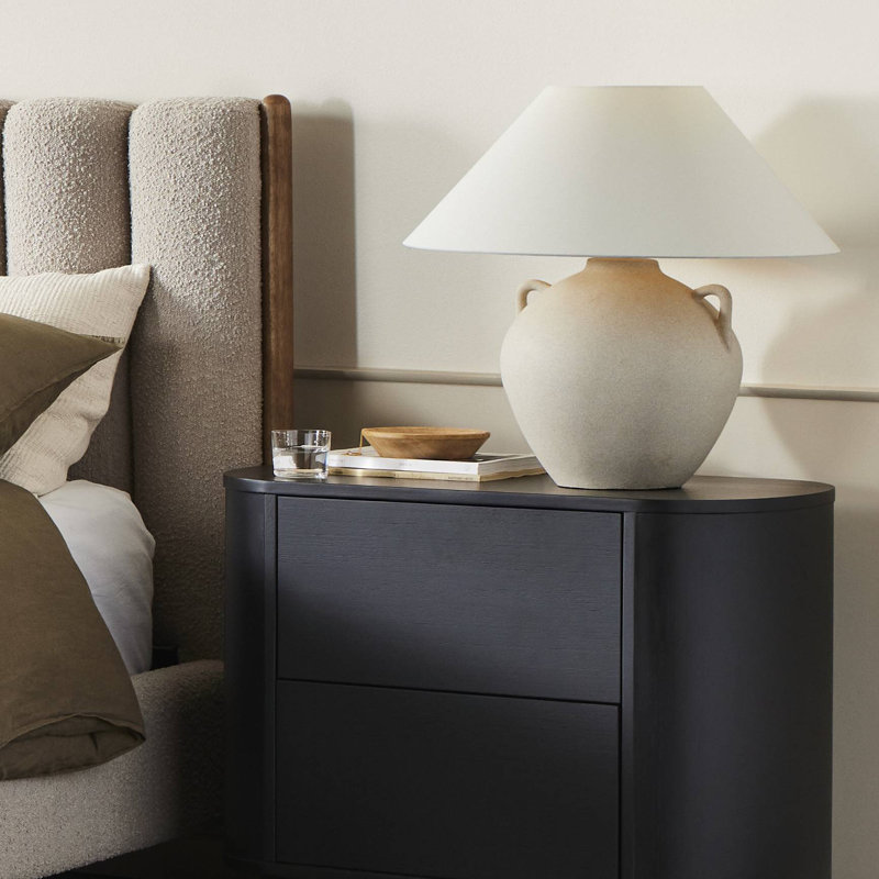 Mays Table Lamp, Light Sand