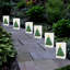 Holiday Tree Plastic Luminaria Bags - 12 Count