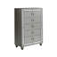 Commode en argent massif
