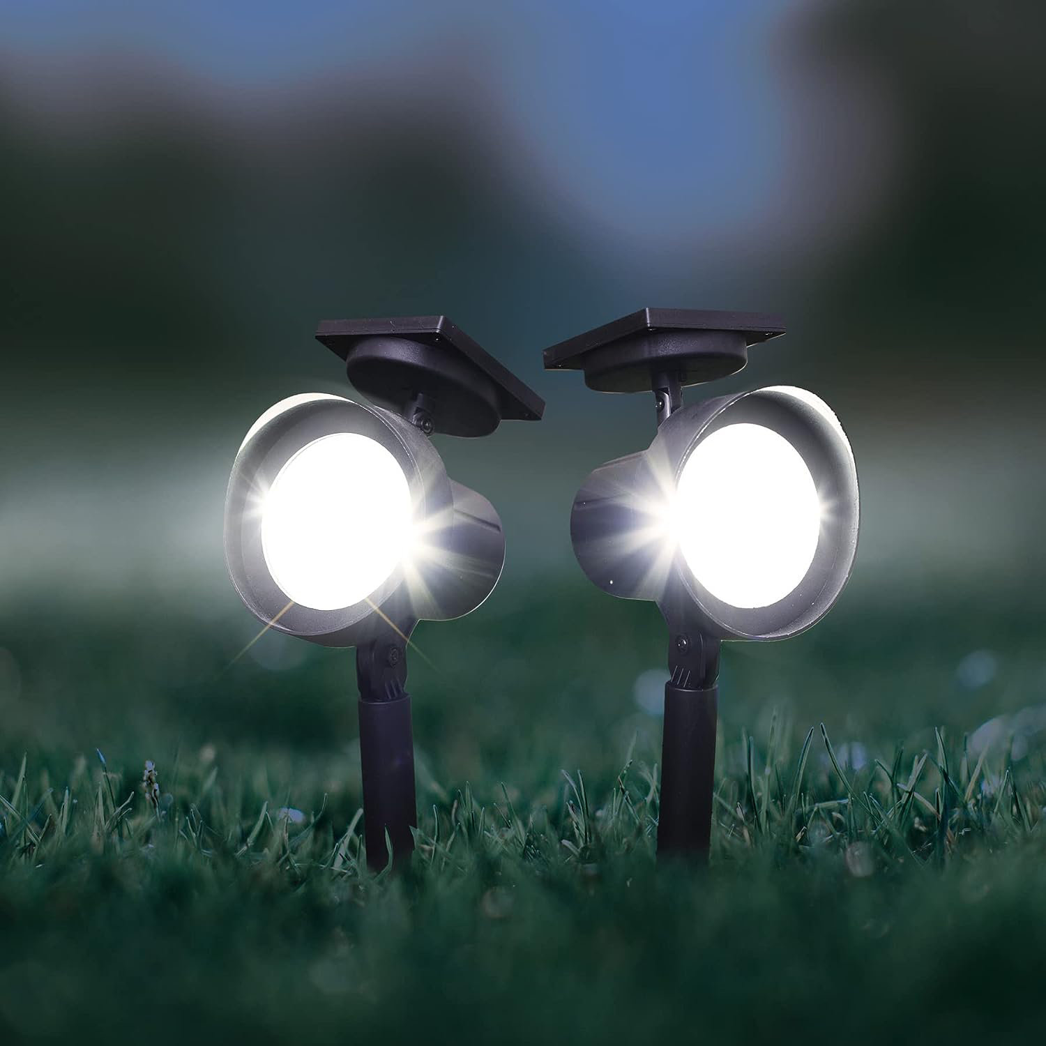 Crosslight Black Low Voltage Solar Powered Integrated LED Spot Light Pack   Reviews Wayfair