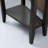Solid Wood Recliner Wedge Side End Table With Display Shelf, Expertly Crafted For Functional Space And Easy Cleaning