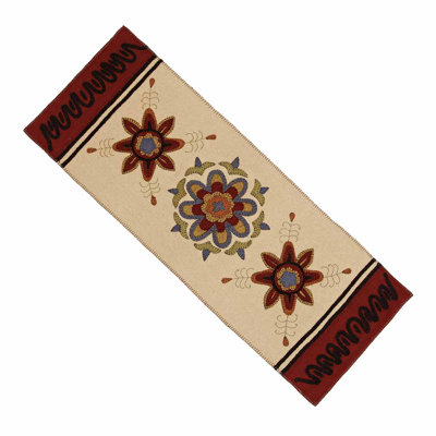 Dyami Floral 100% Cotton Table Runner