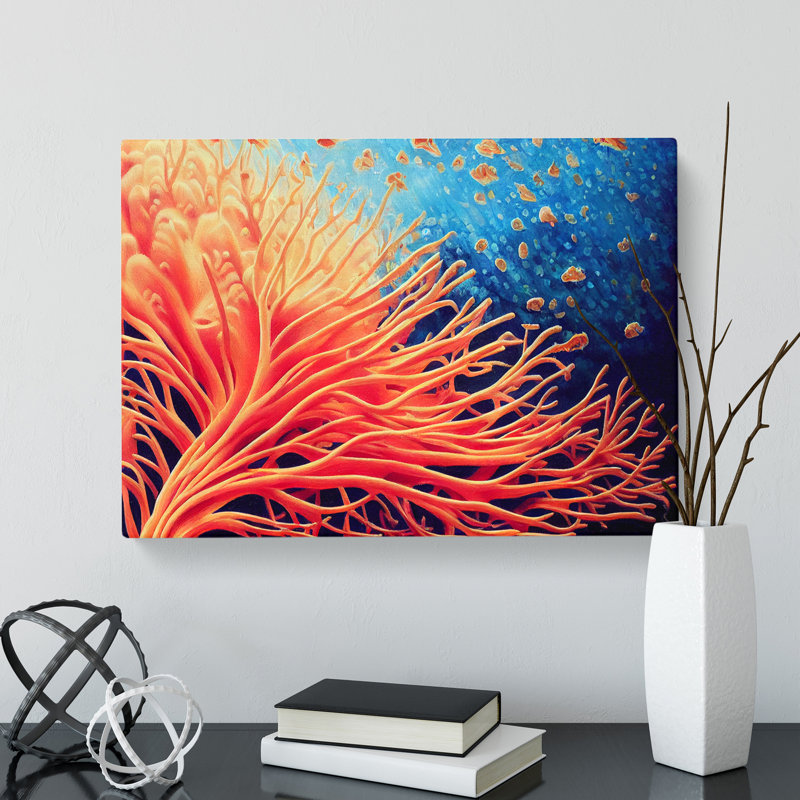 Coral Reef Art Vol.2 - Wrapped Canvas, 50cm H x 76cm W x 3cm D