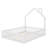 Wood Full Size House Platform Bed With Guardrail-1758563130