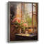 Reproduction encadrée FLORAL Series DCCL XXVI - bois massif-1177903875