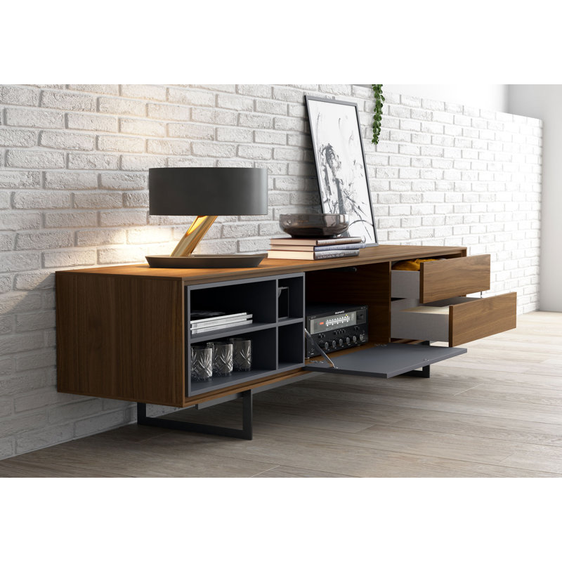 Baxter Media Console, Walnut