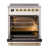 Antique White/Brass