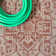 Moten Medallion Textured Weave Red/Taupe Indoor/Outdoor Rug