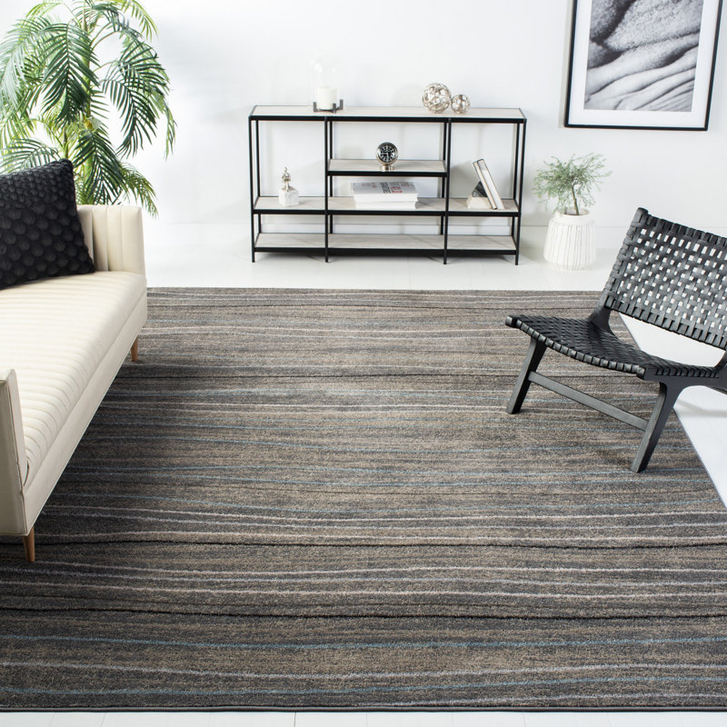 Mcnealy Performance Abstract Rug, Rectangle 5'1" x 7'6"