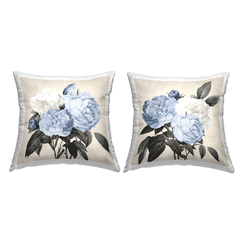 Floral Throw Pillow