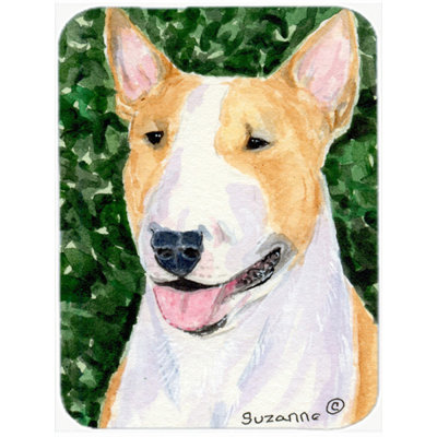 Planche à découper en verre trempé Winston porter bull terrier