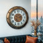 Horloge murale avec engrenages mobiles réels GE-LI_ de 32 po STUTTGART