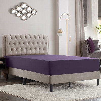 Luxury Double Brushed Microfiber Deep Pocket Fitted Sheet – 16” Mattress Fit, Wrinkle-Free, Fade Resistant & Breathable