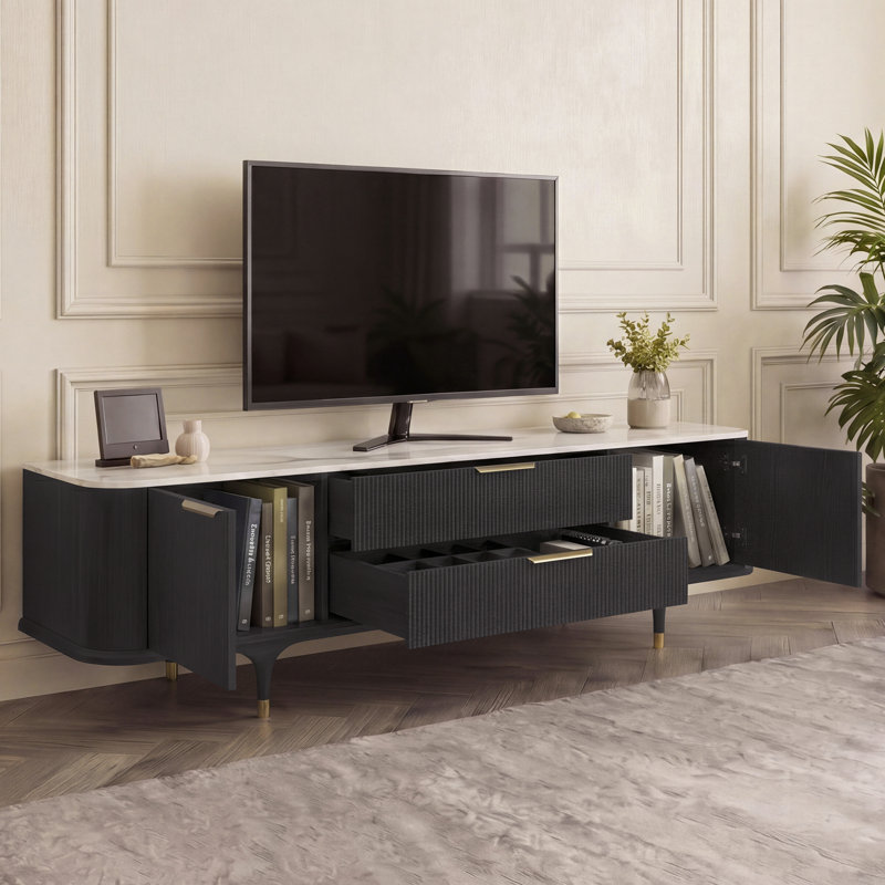 Meuble télé avec rangement Remy