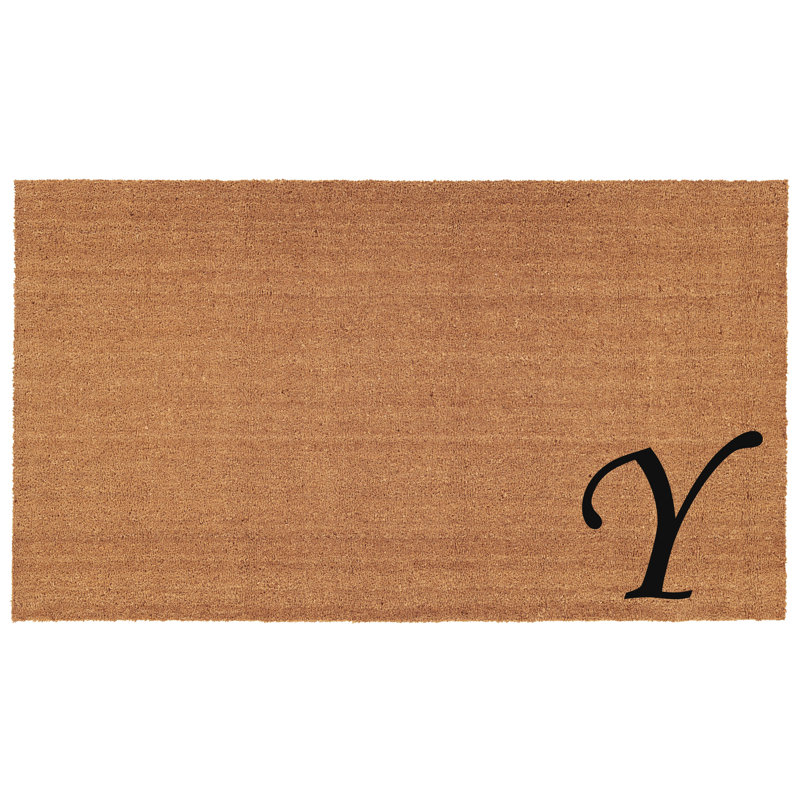 Tapis d'entrée antidérapant Zebrowski, Rectangle 2 pi x 3 pi, Y
