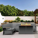 Lois 6 Piece Seating Group with Cushions