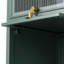 Armoire moderne avec porte en verre avec rangement-714509925