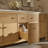 Malin By Studio McGee 48 in. Bathroom Vanity Cabinet With Sink And Quartz Top-92982335-92982334