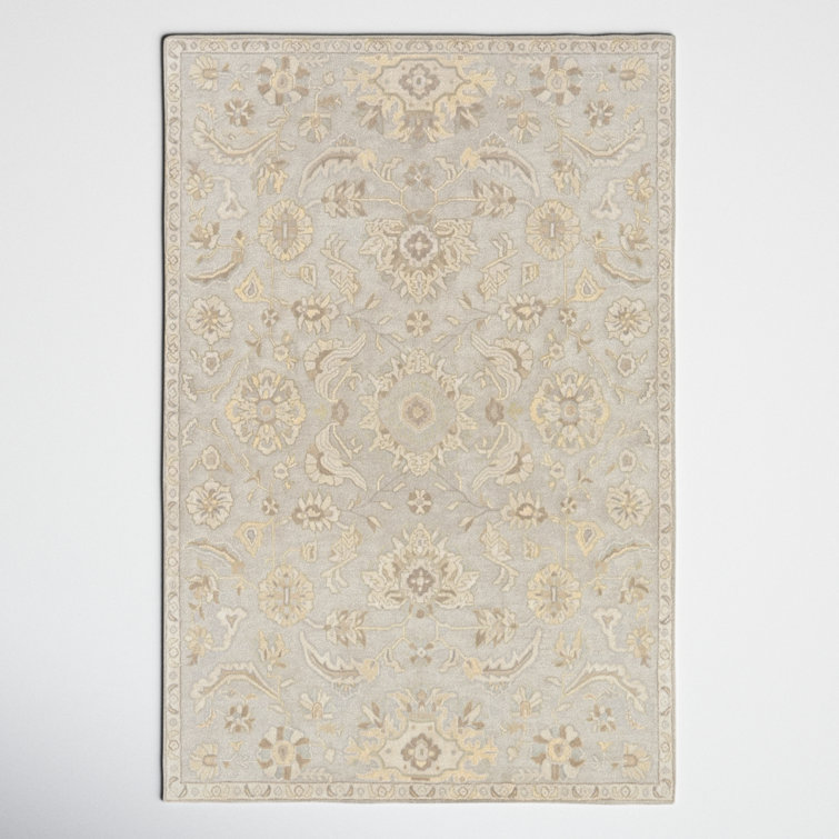 Arden Handmade Wool Pale Blue; Beige; Olive; Charcoal; Tan Rug
