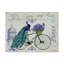 «Peacock on Bicycle», impression sur toile tendue-31330400