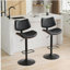 Tabourets de bar à hauteur réglable de style médiéval moderne, tabourets de bar rotatifs à 360 °, convenant aux îlots de cuisine / restaurants / cafés, 1 chaise