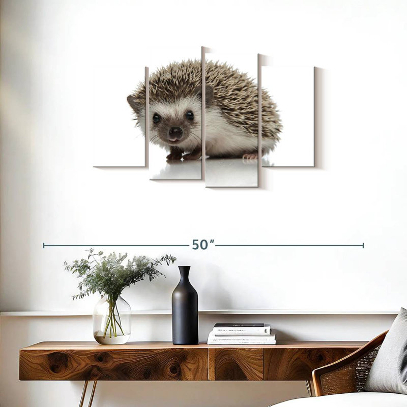 Brampt African Hedgehog, 22" H x 36" W