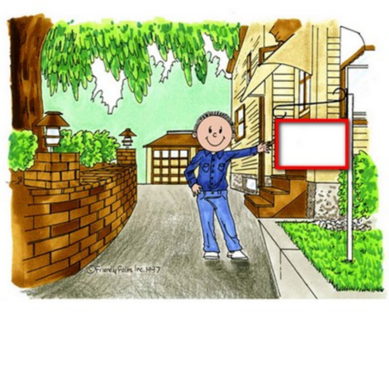 Cadre de boule à neige mâle personnalisé 6 po x 4 po New Home, Oui
