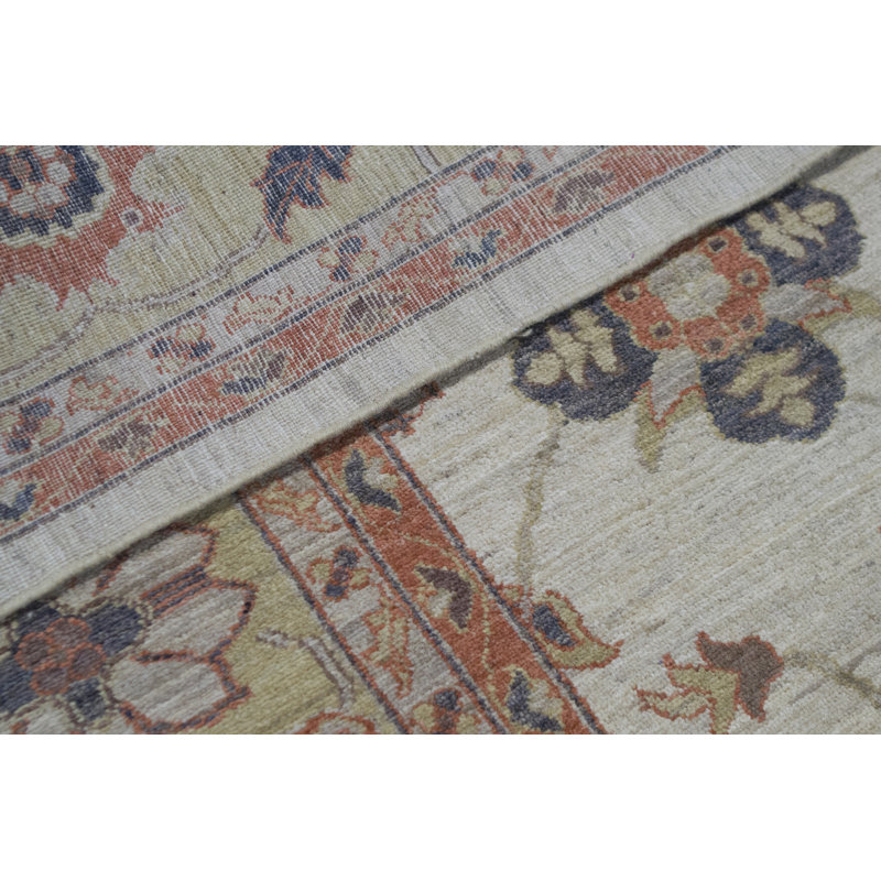 Ziegler Hand-Knotted High-Quality Gold Area Rug