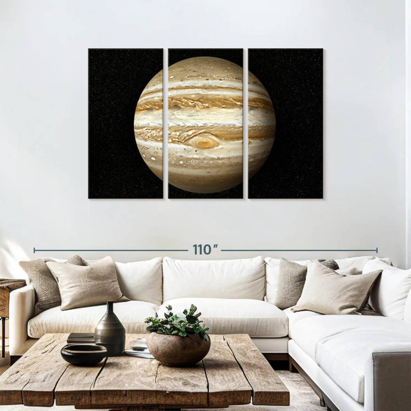 Oberle Jupiter Planet, 48" H x 74" W