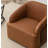 Andretta Faux Leather Swivel Barrel Chair (Set of 2)-501394419