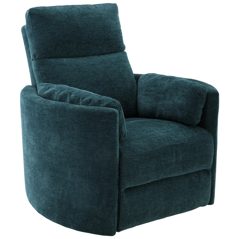 Carnesha 40" W Power Swivel Glider Recliner (Set of 2), Peacock