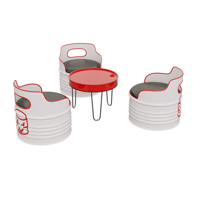 Vandergriff Three Leg Dining Set