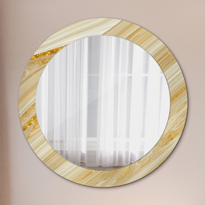 Huldar Glass Flat Wall Mirror
