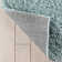 Papastamelos Basics Emerson Plain Textured Seafoam Green Shag Area Rug