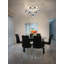 Ignacio Glass and Steel Semi Flush Mount-14277972