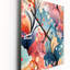 Jannice - Horloge murale florale-147403224