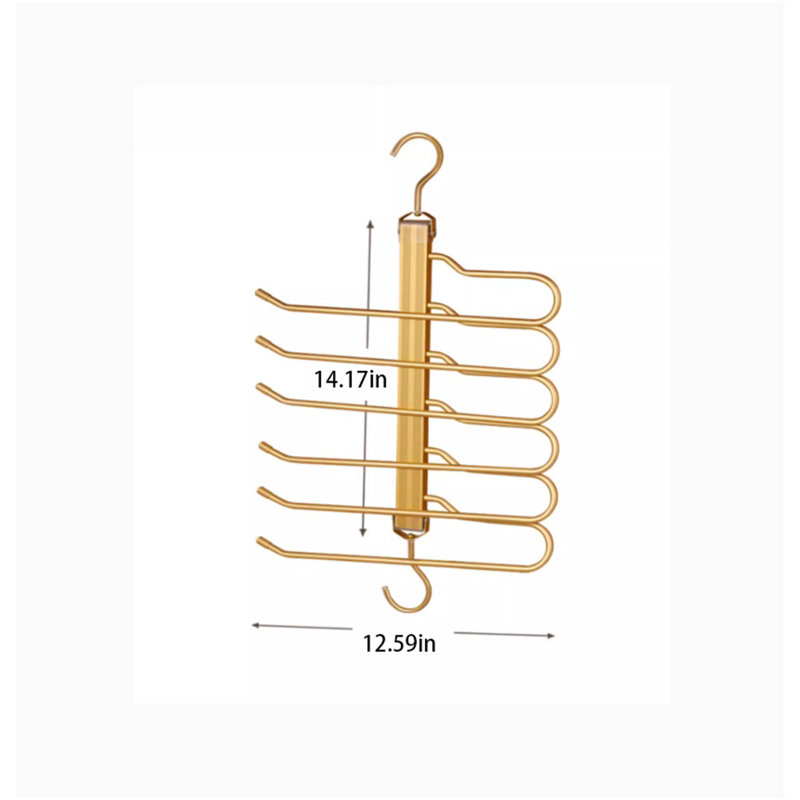 Cintre multicouche en aluminium Duwayne, 6